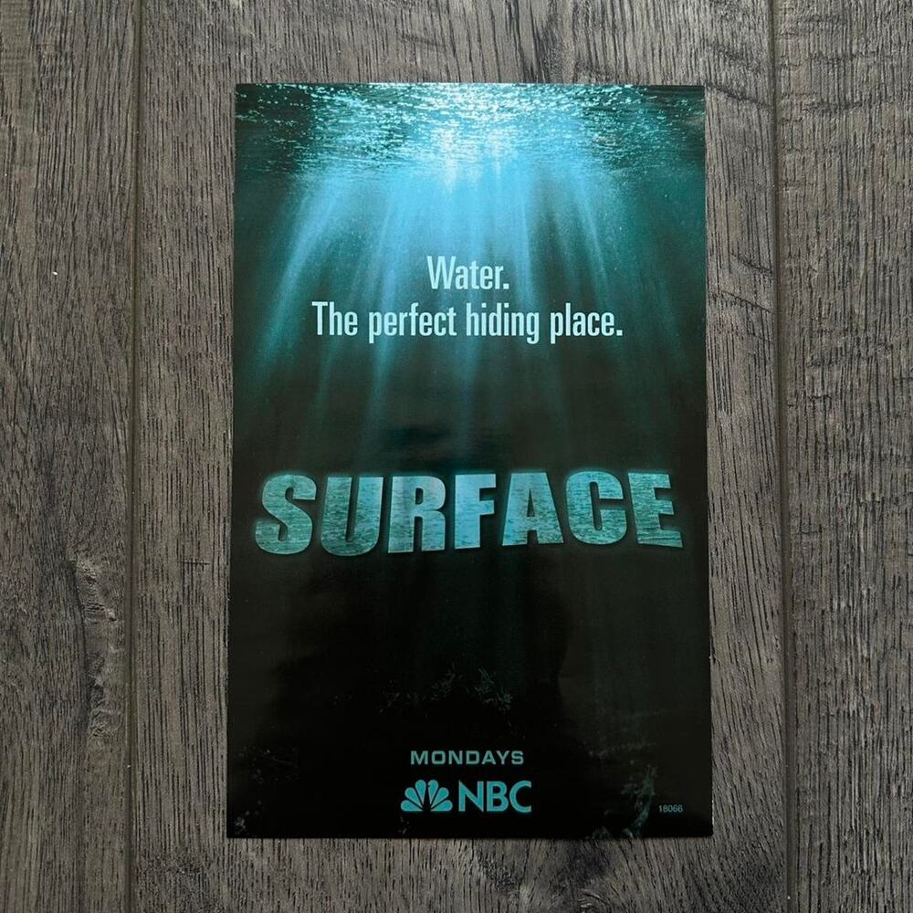 Vintage Y2K 2005 Surface Thriller Mini Movie Promo DVD Poster Print